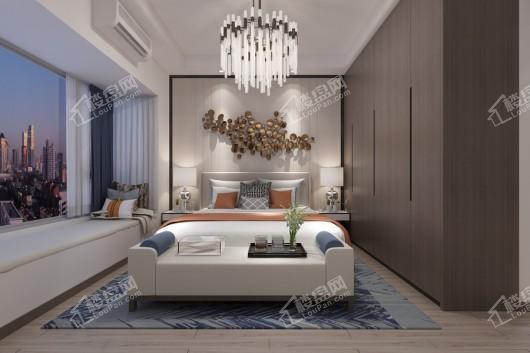 万科曼西缇E5户型卧室效果图