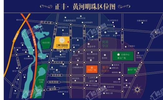 吴忠·黄河明珠交通图