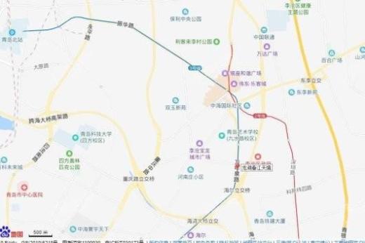 龙湖春江天境商铺交通图