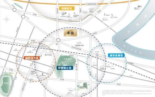 宝龙金科杭越府位置图