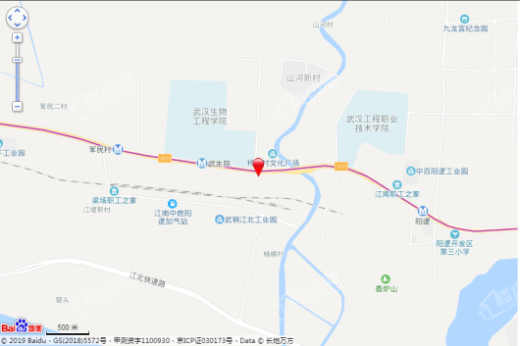 汉口江北新时代交通图