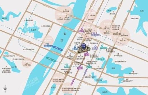 锦绣江城交通图