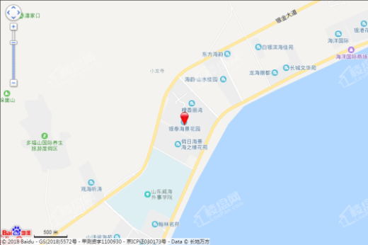 银泰海景花园交通图