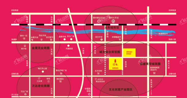 紫荆城位置图
