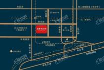 龙湖·春江彼岸项目区位图