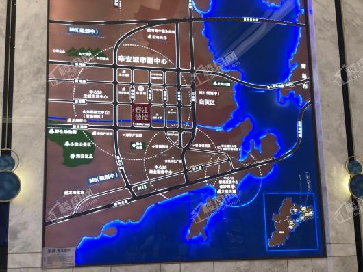 龙湖·春江彼岸项目区位图