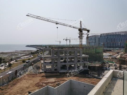 灵山湾·龙玺项目在建工地