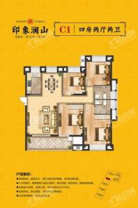 印象澜山C1-109㎡ 4室2厅2卫1厨