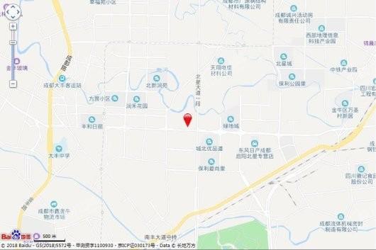 龙湖天鉅项目电子地图