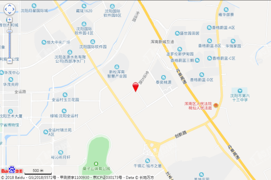 沈阳国际设计谷电子地图