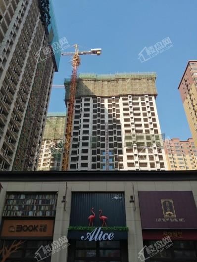 五矿·沈河金城9#楼工程进度已建至约25层