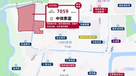 中信泰富096地块位置图