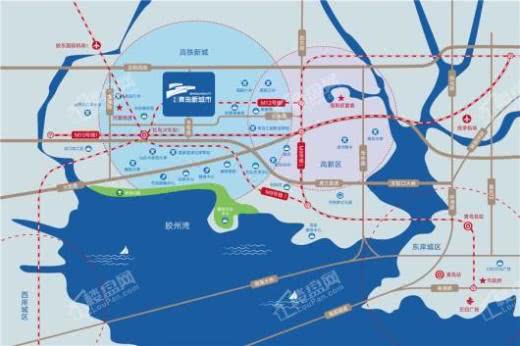 众安·青岛新城市交通图