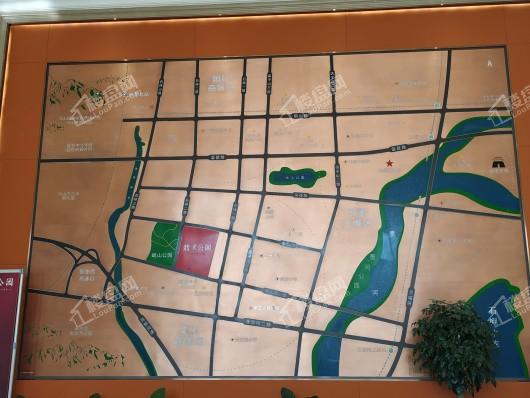 海尔产城创翡翠公园项目售楼区位图