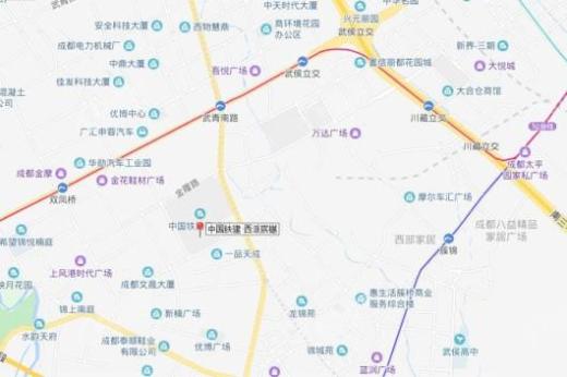 中国铁建·西派宸樾交通图