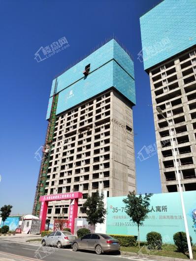 明宇MIMA明宇公寓在建楼栋远景图实拍