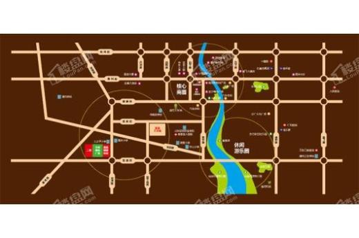 圣基锦绣和城交通图