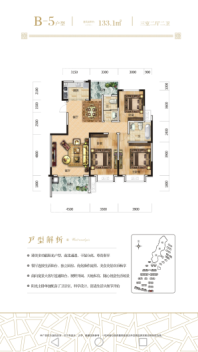 城发樟树湾B-5户型图