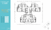 伟业兰廷湾2栋2单元平面图