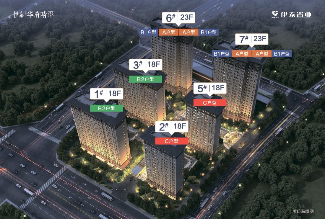 呼和浩特伊泰·华府晴翠高清图