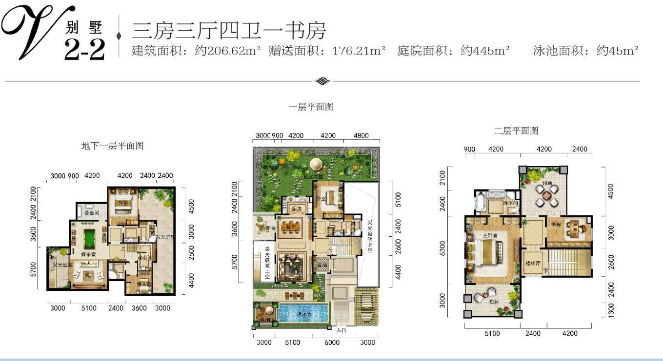 V别墅2-2户型