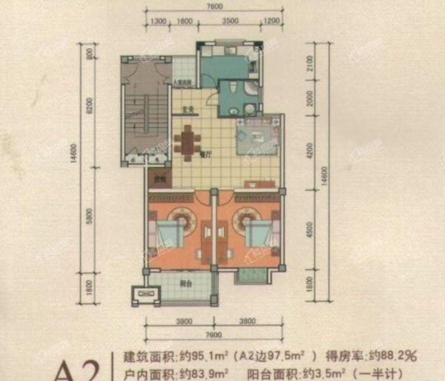 国际公寓二区配套图