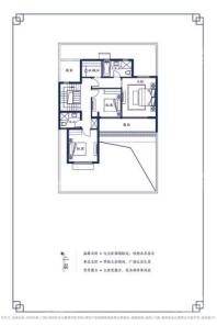 融创春风桃源北入户型160㎡4房2厅4卫-二层 4室2厅4卫1厨