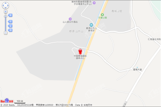 中国青城国际颐养中心交通图