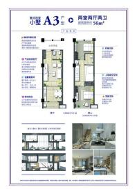 复式百变小墅A3户型