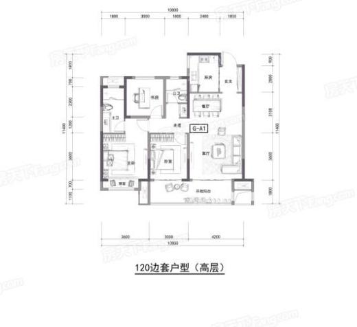 蓝城·凤起潮鸣户型图