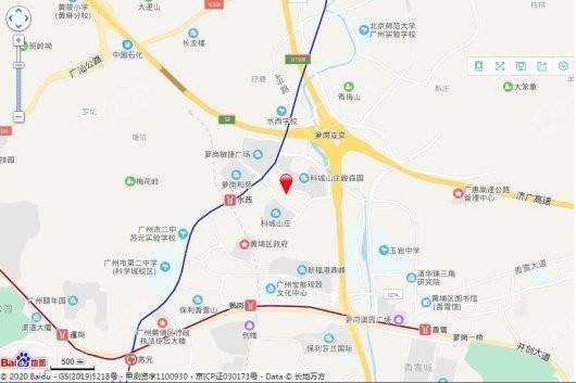 科城山庄锦泽园电子地图