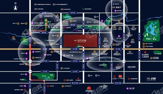 中金·时代启城区位图
