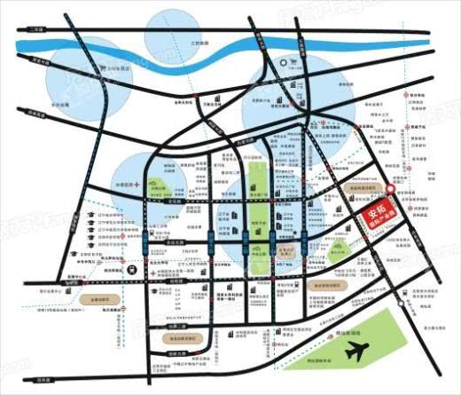安拓国际智能制造产业园交通图