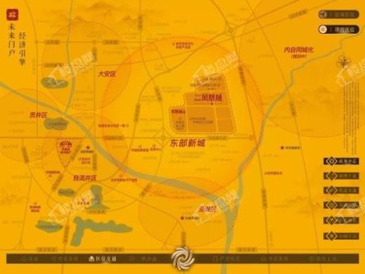 华侨城碧桂园·凤凰城交通图