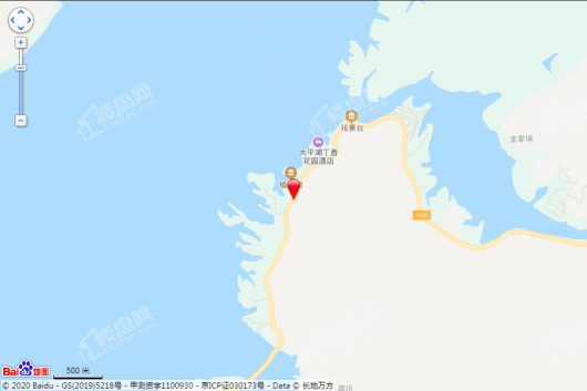 黄山太平湖国际旅游度假区电子交通坐标图