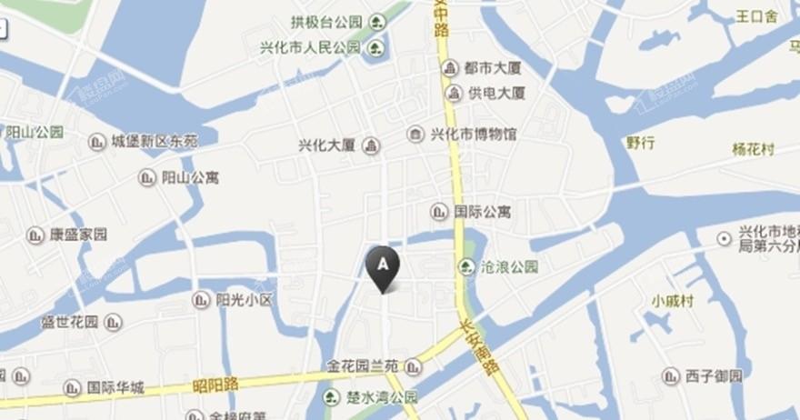 文峰商业街位置图