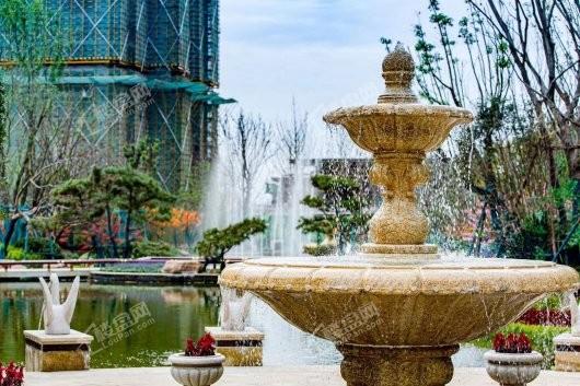 宣城恒大悦澜湾园林正广场喷泉