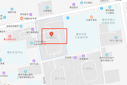 凤城颐园别墅位置图