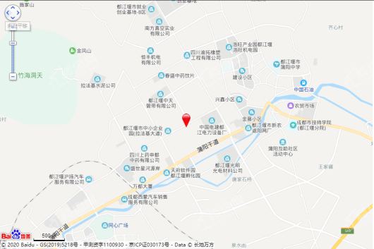逸山公馆电子地图