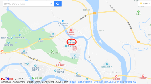 中国会馆·鎏金水榭交通图