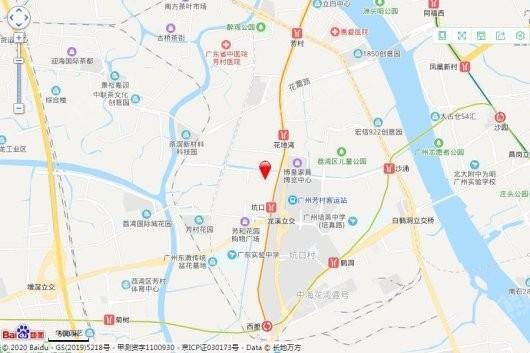 广州敏捷朗悦公馆电子地图