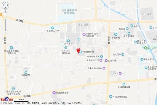 中杰国际公寓电子地图