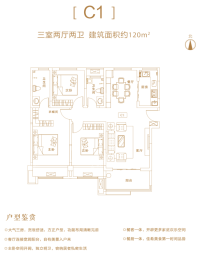 中建·尚书苑C1户型120㎡