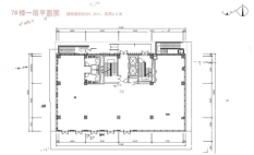 7#平面图，建筑面积：约601平米