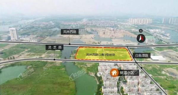 金辉镜湖凤林西路以南3号地块位置图