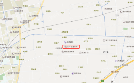 万科桂语东方位置图