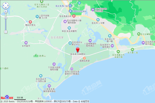 亚龙湾·水岸君悦电子地图