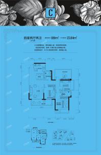 阿尔卑斯1/2/3#楼109㎡C户型