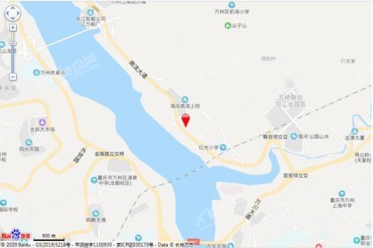 金科海成博翠江岸小区电子地图