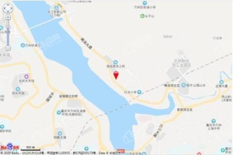 金科海成博翠江岸小区交通图